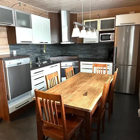 Hietavilla Borealis - Hot Tube - Sauna - Fireplace - 11kw Ev-refuel - Landscape View - Silence - Free Wifi Ruka