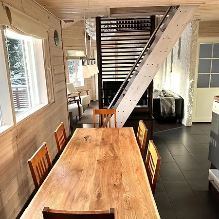 Hietavilla Borealis - Hot Tube - Sauna - Fireplace - 11kw Ev-refuel - Landscape View - Silence - Free Wifi Ruka