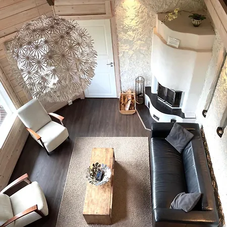 Hietavilla Borealis - Hot Tube - Sauna - Ac - Fireplace - 11kw Ev-refuel - Landscape View - Silence - Free Wifi