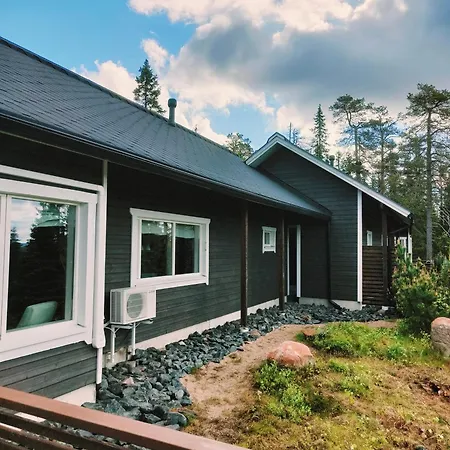 Hietavilla Borealis - Hot Tube - Sauna - Fireplace - 11kw Ev-refuel - Landscape View - Silence - Free Wifi Σπίτι διακοπών Ruka