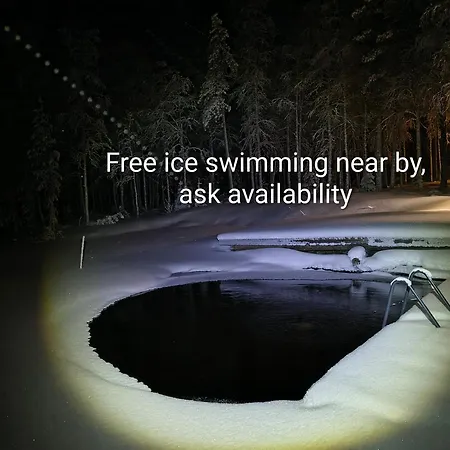 펜션 Hietavilla Borealis - Hot Tube - Sauna - Fireplace - 11kw Ev-refuel - Landscape View - Silence - Free Wifi