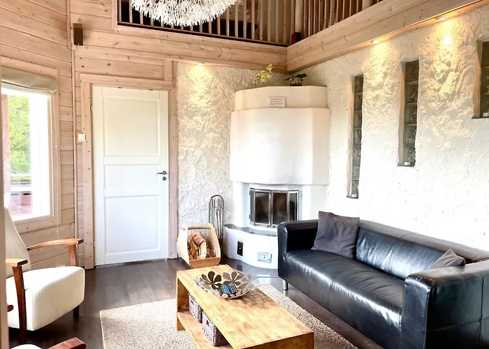 Hietavilla Borealis - Hot Tube - Sauna - Fireplace - 11kw Ev-refuel - Landscape View - Silence - Free Wifi