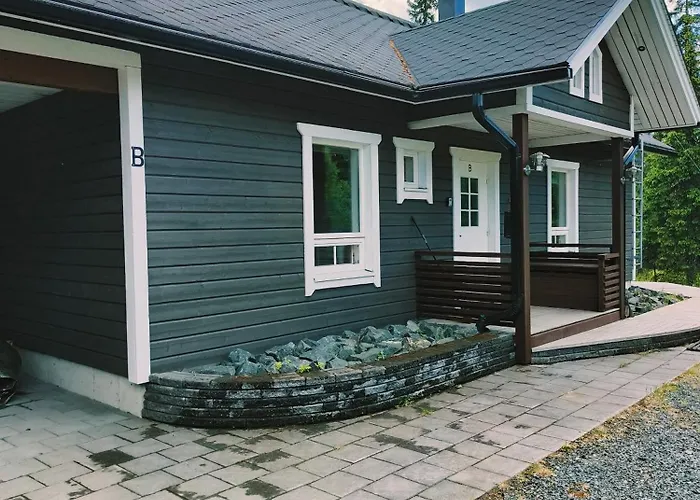 Hietavilla Borealis - Hot Tube - Sauna - Fireplace - 11kw Ev-refuel - Landscape View - Silence - Free Wifi *