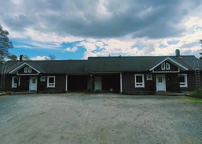 Hietavilla Borealis - Hot Tube - Sauna - Fireplace - 11kw Ev-refuel - Landscape View - Silence - Free Wifi 루카