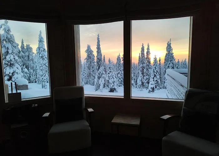 Hietavilla Borealis - Hot Tube - Sauna - Fireplace - 11kw Ev-refuel - Landscape View - Silence - Free Wifi 펜션 *